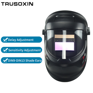 Máscara de Soldadura Eléctrica con Oscurecimiento Automático Solar, Lente de Soldadura, Protector de Ojos para Soldadura - Product Image 3
