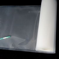 Films d'emballage en plastique, sacs de conservation alimentaire, sacs sous vide sans BPA, rouleaux de scellage sous vide gaufrés pour la conservation des aliments