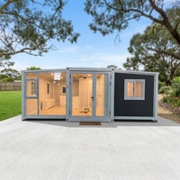 Offre Spéciale : Maison Conteneur Modulaire Extensible et Démontable Rapidement, Grande Taille (20ft, 40ft), à Faible Coût, en Structure Acier, Design Exquis