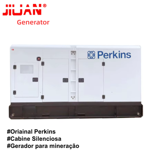 Groupe Électrogène Silencieux Perkins Triphasé 50Hz 50KVA 100KVA 150KVA 200KVA 400KVA 80KVA 800KVA 1000KVA - Product Image 1
