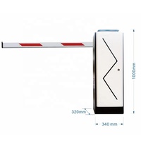 DC 24V Brush less Boom Barrier Gate ANPR Automatische Kennzeichen erkennung für das Parken von Fahrzeugen Auto Pay Drehkreuze