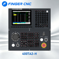 Controlador de Torno CNC de 4 Ejes y 2 Canales de 8 Pulgadas con Sistema Operativo RT Linux y Transmisión USB/WiFi