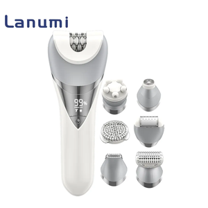 Lanumi 727 7 in 1 Kit di Epilazione per <span class=keywords><strong>Donne</strong></span>, Epilatore Lavabile per Corpo, Viso e Zona Bikini, Rasoio per Uso Domestico - Product Image 1