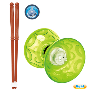 Juguetes de <span class=keywords><strong>malabares</strong></span> para niños Light Up Diabolo Toy Cuerda ajustable LED Diabolo Sets - Product Image 4