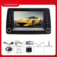 Autoradio Android 7 pouces pour Fiat Panda 2002-2012, 2+32G, CarPlay/Android Auto sans fil, GPS/WiFi, audio de voiture, vente en gros
