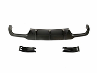 Diffuseur de pare-chocs arrière compatible avec Mercedes Benz W204 C63 C180 C200 C250 C300 C350 2012-2014