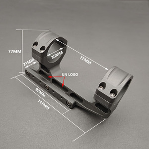 Support de montage optique décalé LWXC Tactical <span class=keywords><strong>UN</strong></span> Series pour lunette de chasse, base métallique ou lunette LPVO, point rouge, base de montage de lunette - Product Image 3