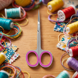 Stainless Steel Cuticle <b>Scissors</b> with Handles Sharp Straight Blade Durable Eco-friendly for Nail Care Beauty Tools - Product Image 4