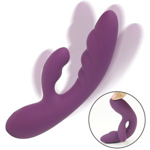 Venta al por mayor Conejo Vibrador Recargable Empuje Vagina Punto <span class=keywords><strong>G</strong></span> Estimulador del clítoris Conejo Consolador Vibrador Para Mujeres - Product Image 2