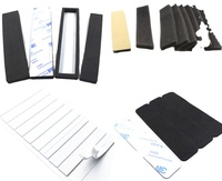 Deon02 — bandes adhésives antidérapantes pour les pieds, accessoires ronds, souples, en caoutchouc et silicone, pare-choc carré, tampon pour les pieds, 3m