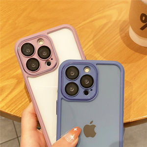 Custodia per telefono placcato metallo duro Tpu Pc di lusso per <span class=keywords><strong>iphone</strong></span> 11 12 13, per <span class=keywords><strong>iphone</strong></span> 13 custodia paraurti in metallo - Product Image 3