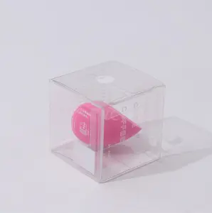 Clear Eco-Friendly Pet Material Printing Boxes Cosmetic Transparent Package Box