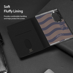 เคสโทรศัพท์แบบพับได้สำหรับ Z Fold 8 พร้อมช่องใส่บัตรในตัวและขาตั้งแบบพับได้ - Product Image 3