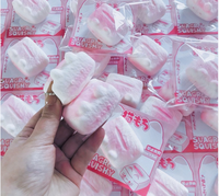 Jouets anti-stress Kawaii en forme de gâteau de riz chat mignon, en PU, à montée lente, réalistes, à presser, pour filles