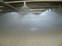 Automatique Type De Pulvérisation Bouteille de Bière Pasteurisateur Petit Tunnel Pasteurisateur