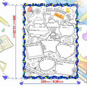 Juguetes Educativos de Pintura para Niños, Tarjetas de Dibujo para Fiestas Infantiles, Juguetes de Pintura Coloridos para Manualidades - Product Image 6