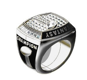 Anillo de equipo de fútbol de fantasía clásico de alta calidad para hombre 2017, joyería de aleación de Zinc, grado coleccionable de comercio transfronterizo de 18K - Product Image 5