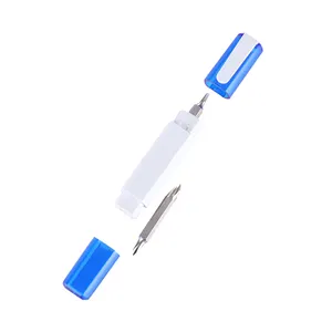 Good Price 2 In 1 Portable Pocket Pen Shaped Screw Tools Steel Small Mini Screwdriver Hand Tools