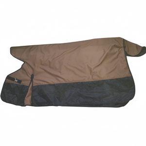 Turnout Horse alfombras para invierno Impermeable Transpirable Marrón IN; 5'3 5'6 5'9 6'0 6'3 6'6 6'9 7'0 Dollar 17 - Product Image 1
