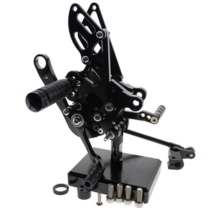 FXCNC Cnc Có Thể Điều Chỉnh Xe Máy Rearset Nhôm Foot Pegs Rearset Cho 08 Honda Cbr <span class=keywords><strong>600</strong></span> Rr Rearset Pegs - Product Image 3