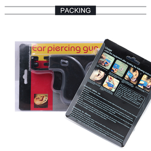 ปืนเจาะหูพลาสติกสีดำน้ำหนักเบา,ปืนเจาะหูเชิงพาณิชย์แบบมืออาชีพใช้ซ้ำได้เครื่องมือเจาะหูราคาถูก - Product Image 4