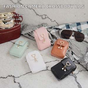 Sac bandoulière tendance en cuir véritable marron, format moyen, très demandé, idéal pour les fêtes et les occasions décontractées - Product Image 2