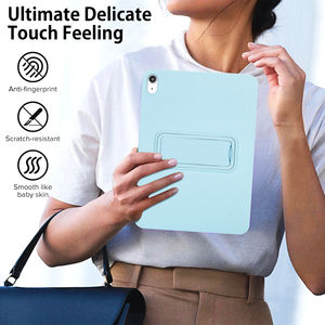 Étui antichoc résistant à la saleté avec béquille réglable et pliable en TPU+PC pour <span class=keywords><strong>iPad</strong></span> <span class=keywords><strong>10</strong></span> 2022 <span class=keywords><strong>10</strong></span>,9 pouces et <span class=keywords><strong>iPad</strong></span> 11 2025 (A16) - Product Image 4