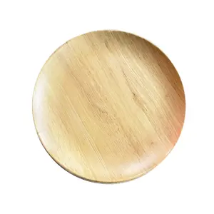 Handmade High Quality Bamboo Dinner Plate Bamboo Plate Set For Dinnerware at Home Party Restaurant