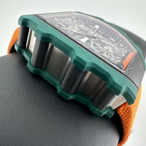 นาฬิกาข้อมือผู้ชายระบบกลไกหรูหรา RM21-02Tourbillon, นาฬิกาอัตโนมัติ 70 ชั่วโมง RM21-02, นาฬิกาคาร์บอนไฟเบอร์สุดหรู - Product Image 6