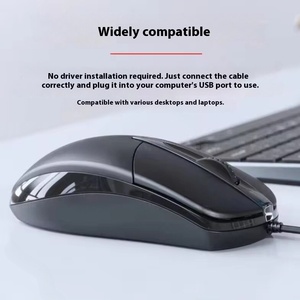 USB Optical Wired Business Office Home Mouse Compatible And Compatible With Computers, Tablets, And Offices - Product Image 5