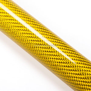 Tubes en fibre de carbone de couleur or rouge argent 3K, tubes en fibre de carbone colorés, poteau télescopique en carbone - Product Image 2