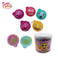 Bonbons amusants à l'expression de visage souriant, bonbons pressés, bonbons émotionnels, bonbons mous, vente chaude
