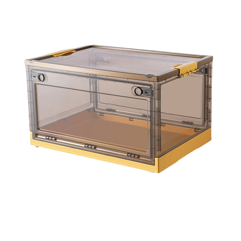 XJH Durable Plastic Large Collapsible Closet Organizer Stackable ...