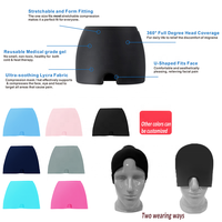 Produit le plus vendu 2024 chapeau de refroidissement de migraine de sac de glace de gel de haute qualité pour le soulagement de la douleur