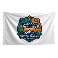 Drapeau publicitaire 3x5 pieds - Bannière personnalisable DIY - Design imprimé de haute qualité - Drapeau sur mesure pour la publicité, les festivals, les événements sportifs