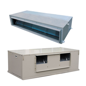 เครื่องปรับอากาศแบบแยกส่วนกลางชนิดพัดลมคอยล์แบบท่อ 48000btu 60000btu 380v ระบบทำความเย็นและความร้อน - Product Image 1