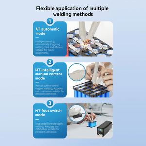 AWithZ UF20B saldatrice a punti di passaggio 18650 batteria al litio nichel strumento di riparazione strumenti di riparazione del telefono cellulare attrezzature - Product Image 6