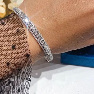 Xinfly Customized Luxury 18K Pure <b>Gold</b> Diamond Bracelet Row <b>Ring</b> Jewelry <b>Set</b> - Product Image 2