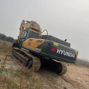 Excavadora Hyundai Robex485LVS Usada, Modelo 2023, 48 Toneladas, Buen Estado de Funcionamiento, Motor Original (Motor, Caja de Cambios, Bomba, Rodamiento) - Product Image 4