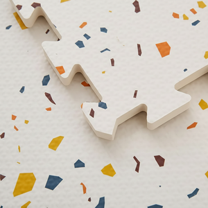 Fournisseur en gros accepté par l'OEM Tapis de jeu écologique en terrazzo EVA imbriqué pour la décoration de la maison Tapis pour bébé - Product Image 1