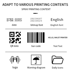 Máy in phun cầm tay 2025, máy in phun cầm tay di động để in logo hộp hàng loạt - Product Image 3