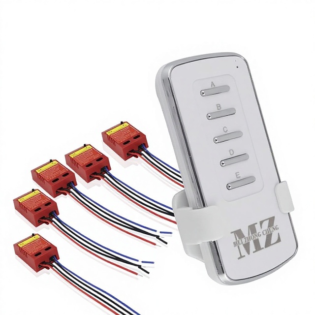 Smart Home Wireless Remote Controller AC 95V-240V ABS Material Wide Voltage Power Controller Lighting Remote Switch