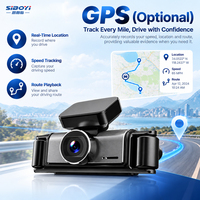 360 Derece 4 Kanallı 4K 1080P WiFi Araç Kamerası 3.39" IPS Araç DVR Kamerası, İsteğe Bağlı GPS ile 24 Saat Park İzleme Özelliğiyle Sürüş İçin