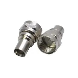 Rg59 F Mannelijke Connector Met Afzonderlijke Krimpringkabelconnectoren