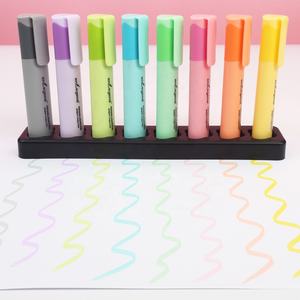 Juego de escritorio de alta calidad, marcador de papelería de Color <span class=keywords><strong>Pastel</strong></span>, marcador para la escuela y la Oficina, 8 Uds. - Product Image 5