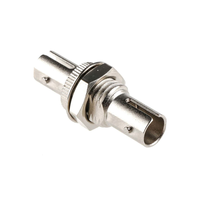 Adaptor Serat Optik ST Fiber Optic Adapter ST/UPC Simplex Ceramic Sleeve Kelas Telekomunikasi untuk FTTH LAN WAN Low Insertion Loss Grosir Langsung dari Pabrik