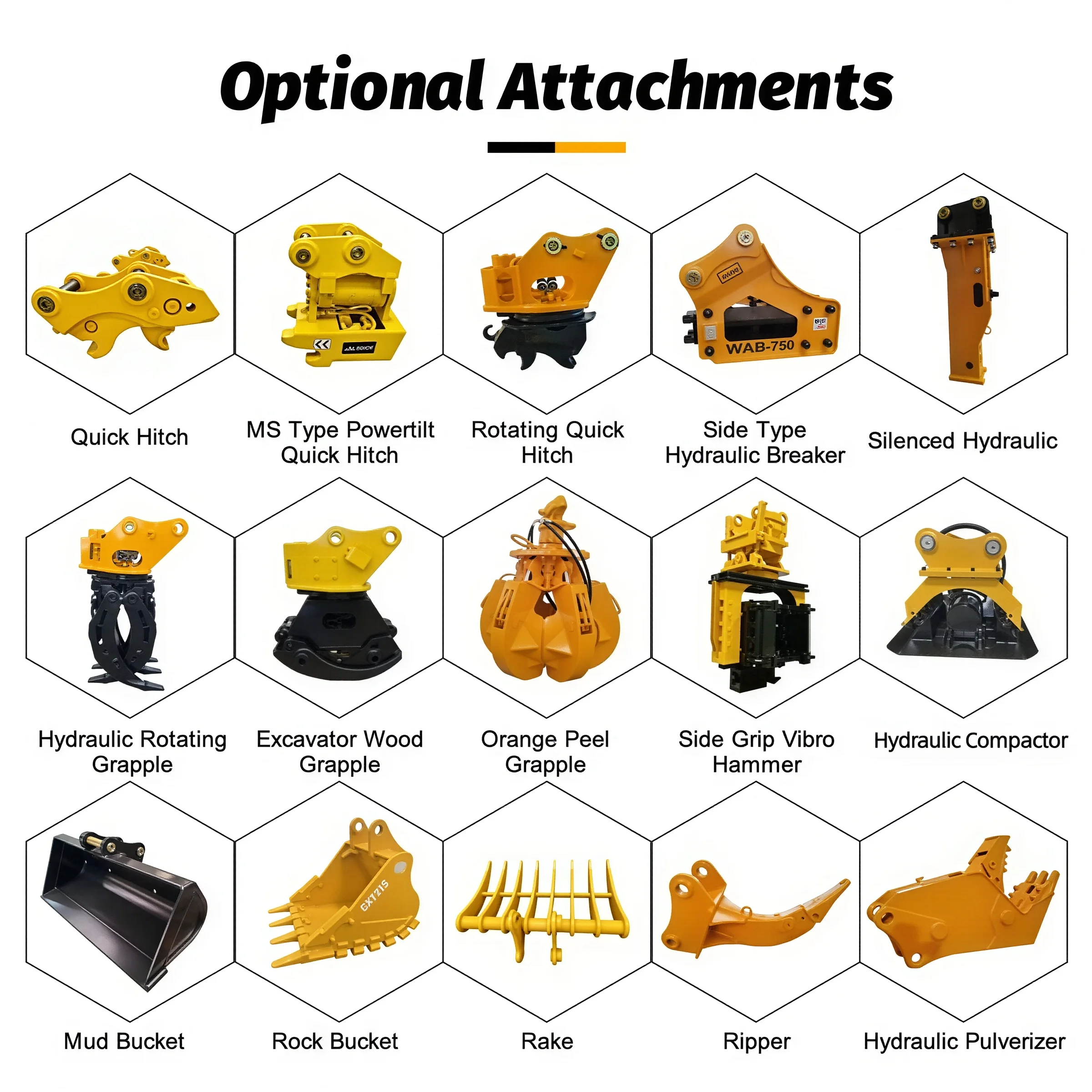 OEM/ODM Excavator Narrow Trenching Bucket for 5-8 T Hitachi ZX70