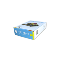 Boîte d'expédition A4 personnalisable en carton recyclé, écologique, imperméable, pour envoi aérien, avec découpe et gaufrage