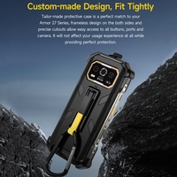 Funda Protectora Antigolpes de TPU con Clip para Cinturón y Mosquetón para Ulefone Armor, Venta Directa de Fábrica al por Mayor para la Serie Ulefone 27