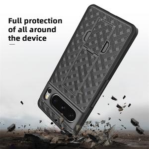 เคสพีซีแบบแข็งสีดำสุดหรูพร้อมขาตั้งสำหรับโทรศัพท์มือถือ Google Pixel 8 Pro - Product Image 5